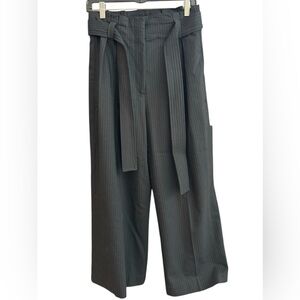 A.L.C. Charcoal Pinstripe Trousers